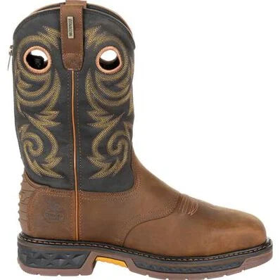 GEORGIA BOOT Carbo-Tec LT Steel Toe Waterproof Pull On Work Boot GB00267