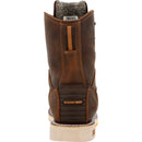GEORGIA BOOT Men's 8 Inch AMP LT Wedge Waterproof Work Boot