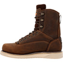 GEORGIA BOOT Men's 8 Inch AMP LT Wedge Waterproof Work Boot