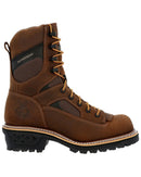 GEORGIA BOOT Men's 8 Inch LTX Logger Soft Toe Waterproof Work Boot