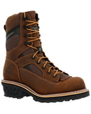 GEORGIA BOOT Men's 8 Inch LTX Logger Soft Toe Waterproof Work Boot