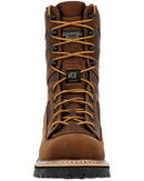 GEORGIA BOOT Men's 8 Inch LTX Logger Composite Toe Waterproof Work Boot GB00617