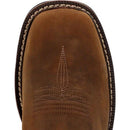 GEORGIA BOOT Men's CARBO-TEC FLX Soft Toe Waterproof  Work Boot, Brown