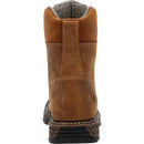 GEORGIA BOOT Men's 8 Inch CARBO-TEC FLX Alloy Toe Waterproof Lacer Work Boot, Brown