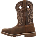 GEORGIA BOOT Men's Core 37 Western 11" Steel Toe Waterproof Pull-On Work Boot