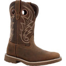GEORGIA BOOT Men's Core 37 Western 11" Steel Toe Waterproof Pull-On Work Boot