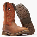 GEORGIA BOOT Men's Core 37 Western 11" Waterproof Soft Toe Pull-On Work Boot