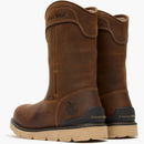 GEORGIA BOOT Carbon Flex Wedge 11" Pull On Waterproof Carbon Toe Work Boot, Brown