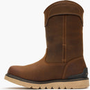 GEORGIA BOOT Carbon Flex Wedge 11" Pull On Waterproof Carbon Toe Work Boot, Brown
