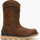 GEORGIA BOOT Carbon Flex Wedge 11" Pull On Waterproof Carbon Toe Work Boot, Brown