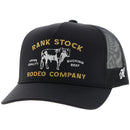HOOEY Rank Stock Logo Trucker Cap, Black 2562T­-BK
