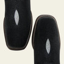 CUADRA Men's Stingray Square Toe Boot, Black