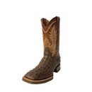 JAR BOOTS Men's Caiman Print Western Boot Bulldog Toe 2664