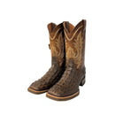 JAR BOOTS Men's Caiman Print Western Boot Bulldog Toe 2664