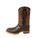 JAR BOOTS Men's Caiman Print Western Boot Bulldog Toe 2622