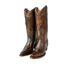 JAR BOOTS Women's Vintage Western Boots Coral Toe 4574