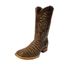 JAR BOOTS Men's Crocodile Print Square Toe Western Boot 2658