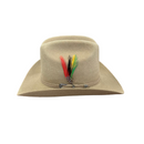 CUERNOS CHUECOS Men's 6X Durango Joan Wool Felt Cowboy Hat, Camel