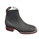 LOS ANGELES BOOTS Men's Petatillo Western Ankle Boot, Black