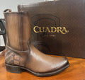 CUADRA Men's Boot MN Honey Zipper & Studs Narrow Square Toe CU406