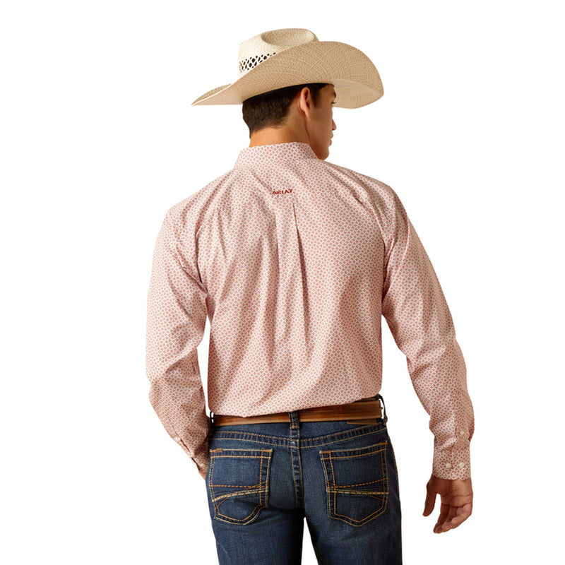 ARIAT Men's Wrinkle Free Izaiah Fitted LS Shirt 10051504