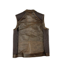 CUADRA Men's Zipper Vest Genuine Lamb Leather JC321