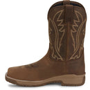 JUSTIN Men's Nitread 11'' Waterproof Work Boot, Brown