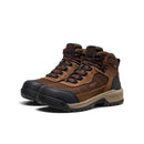 KEEN Women's Skokie Hiker Mid Waterproof Carbon Toe Work Boot, Bison