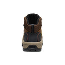 KEEN Women's Skokie Hiker Mid Waterproof Carbon Toe Work Boot, Bison