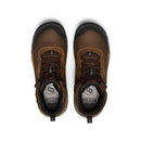 KEEN Women's Skokie Hiker Mid Waterproof Carbon Toe Work Boot, Bison