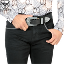 LAMASINI Men's Denim Bootcut Jean LAM1867