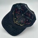 LAMASINI Spider Web Cap, Black