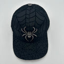 LAMASINI Spider Web Cap, Black