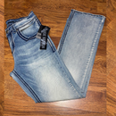 LAMASINI Men's Denim Stretch Bootcut Jean