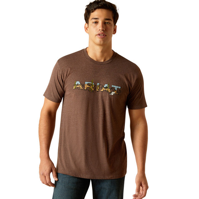 ARIAT Men's Logo Landscape T-Shirt 10051759