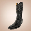 EL GENERAL Men's Genuine Leather Lizard Western Boot