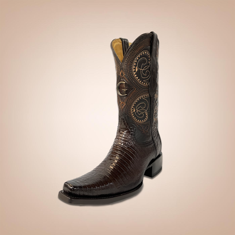 EL GENERAL MEN'S WESTERN BOOTS EXOTIC LEATHER LIZARD