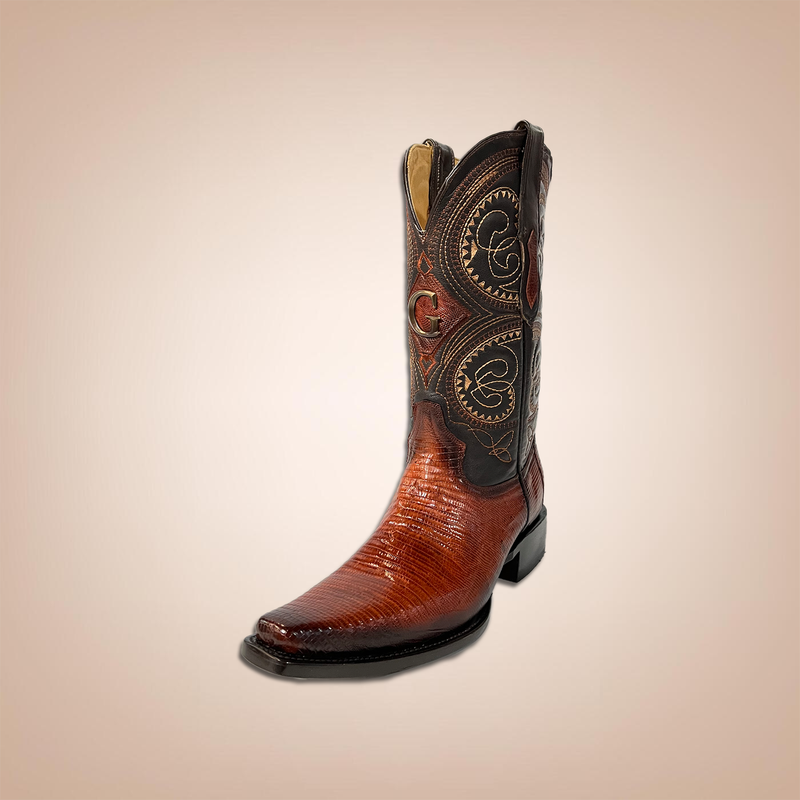 EL GENERAL MEN'S WESTERN BOOTS EXOTIC LEATHER LIZARD