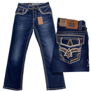 MONTERO Men's Denim Stretch Bootcut Jean MT4637