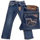 MONTERO Men's Denim Stretch Bootcut Jean