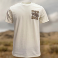 MONTERO Men's Rodeo Bull Tee, Beige