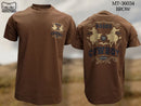 MONTERO Men's Rodeo Cowboy Tee, Brown
