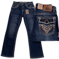 MONTERO Men's Denim Stretch Boot Cut Jean