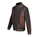 CUADRA Men's Zipper Lamb Leather Jacket JC229