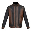 CUADRA Men's Zipper Lamb Leather Jacket JC229
