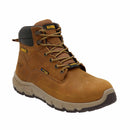 DEWALT Men's Nampa Waterproof Nubuck Leather Soft Toe Work Boot, Wheat Poseidon