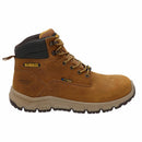 DEWALT Men's Nampa Waterproof Nubuck Leather Soft Toe Work Boot, Wheat Poseidon