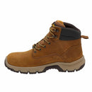 DEWALT Men's Nampa Waterproof Nubuck Leather Soft Toe Work Boot, Wheat Poseidon