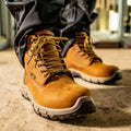 DEWALT Men's Nampa Waterproof Nubuck Leather Soft Toe Work Boot, Wheat Poseidon