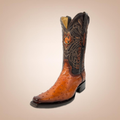 EL General Men's Western Boots Exotic Leather Ostrich